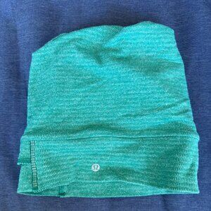 Lululemon Brisk Run Neck Warmer – Green Swiftly Knit